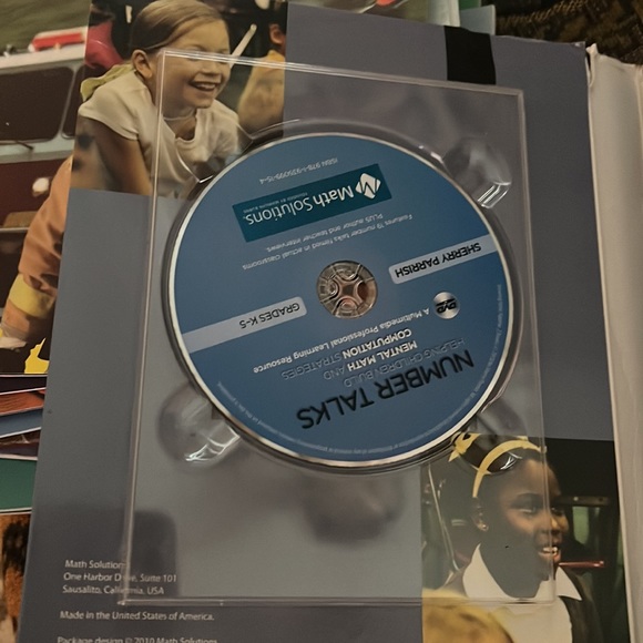 Number Talks Common Core Edition Grades K-5 Scholastic- Education Math Kids - Picture 2 of 3